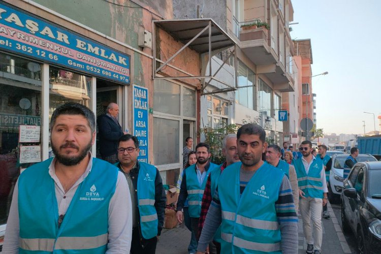 Bursa Yıldırım’da ‘mavi yelekliler’ saha faaliyetinde