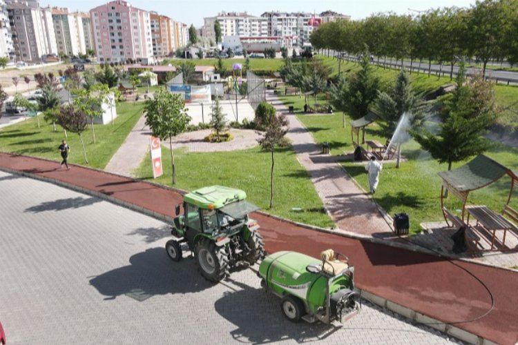 Nevşehir Belediyesi’nden ilaçlama mesaisi