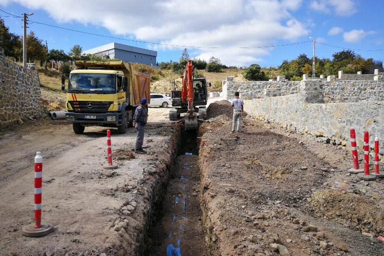 Kocaeli Körfez’in kırsalında altyapı çalışmaları