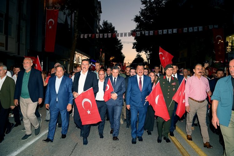 Malatya’da 15 Temmuz’a coşkulu tören