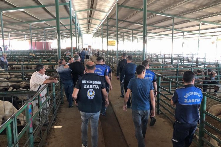 Manisa’da kurban satış yerleri Zabıta denetiminde