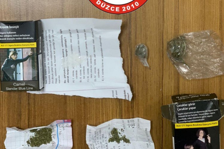 Düzce Emniyeti’nden uyuşturucuya geçit yok