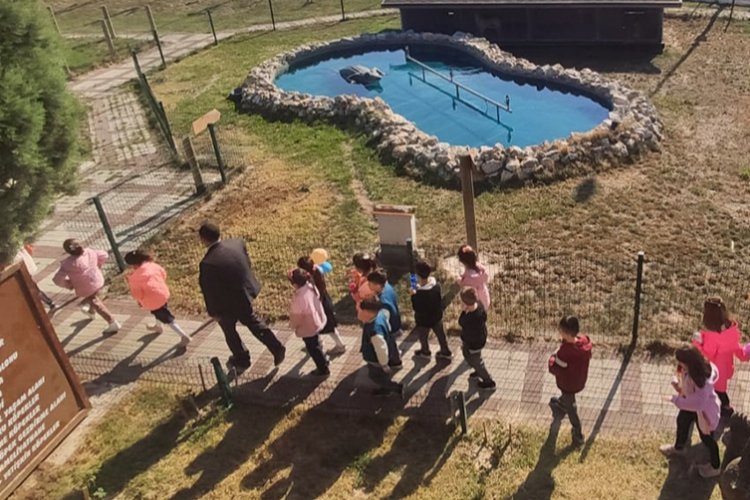 Kütahya’da miniklerden can dostlara ziyaret