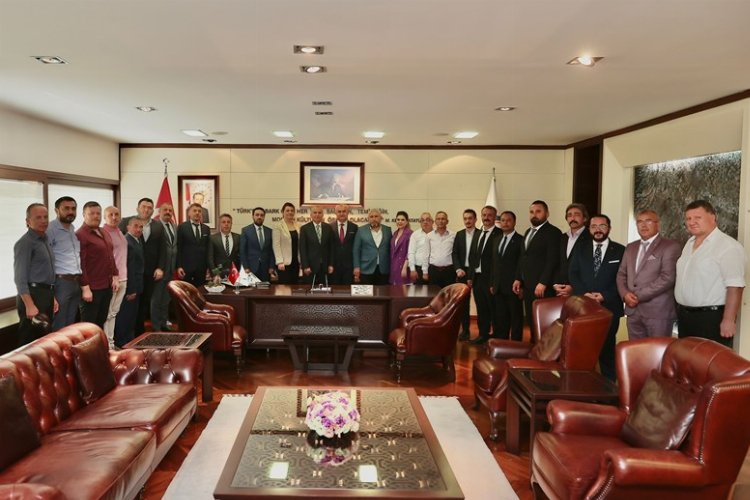 MHP İl Teşkilatı’ndan Başkan Zolan’a tam kadro ziyaret