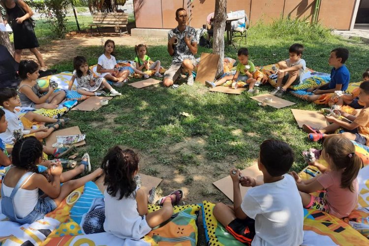 İzmir Çiğli’de çocuk atölyeleri ilgi gördü