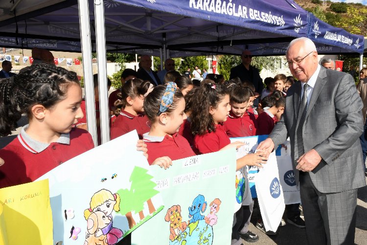 İzmir Karabağlar’da çocuklar örnek tesisi gezdi