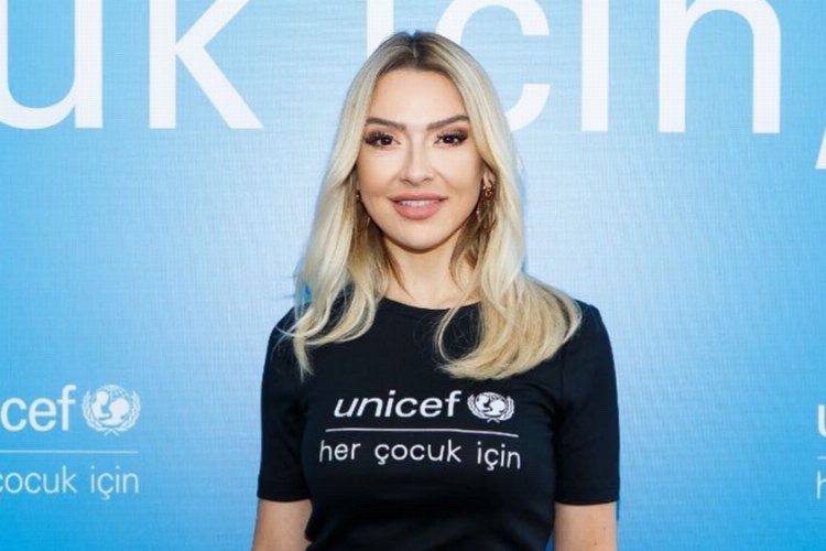UNICEF’in Türkiye sözcüsü ‘Hadise’ oldu
