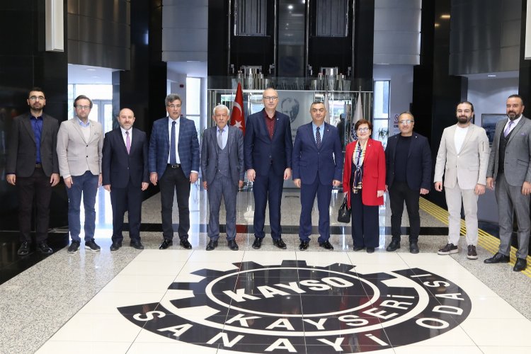 DEVA Partisi’nden Kayseri Sanayi Odası’na ziyaret