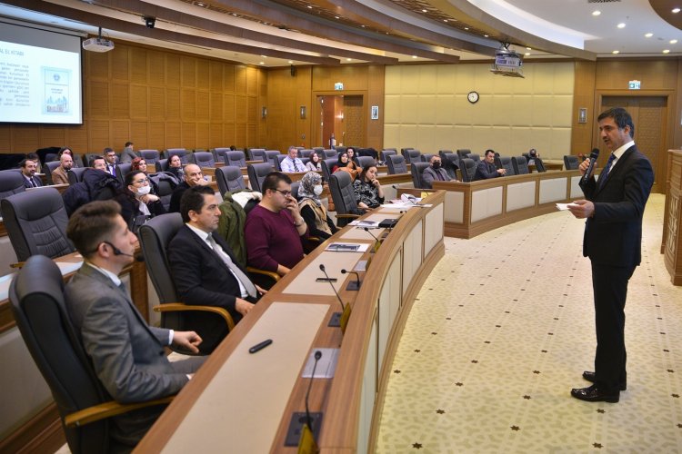 Bursa Büyükşehir’de hizmet içi eğitimler sürüyor