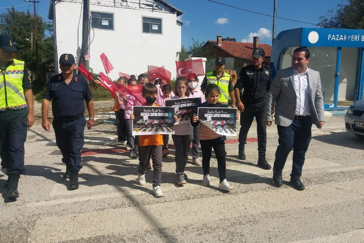 Bilecik Pazaryeri’nde ‘önce yaya’ saygısı