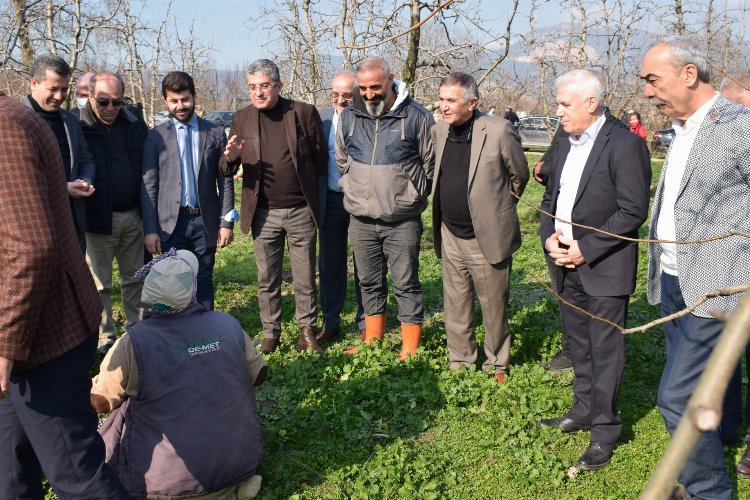 CHP’li Günaydın Bursa Gürsu’da üreticinin sesi oldu