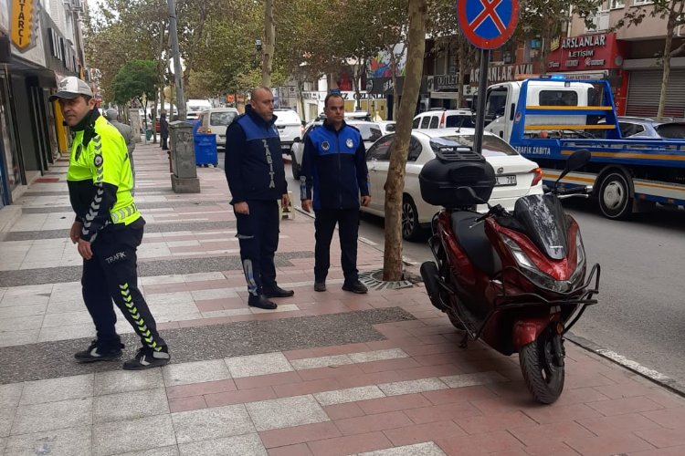 Manisa’da motosiklet işgallerine yönelik denetim
