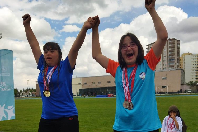 Kayseri Kocasinan’ın özel sporcuları madalyalara ambargo koydu
