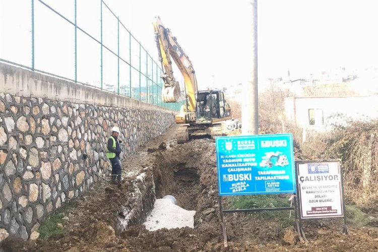 Bursa Gemlik’te Büyükşehir’den altyapı atağı