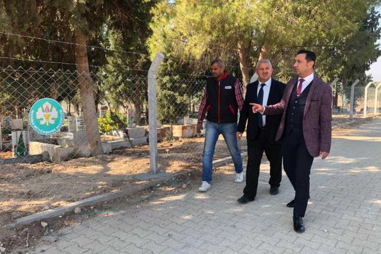 Manisa’da mezarlıkların güvenliği Büyükşehir’le sağlanıyor