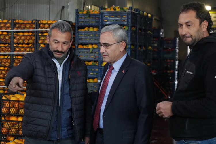 Kütahya’da Başkan Işık’tan Hal ziyareti