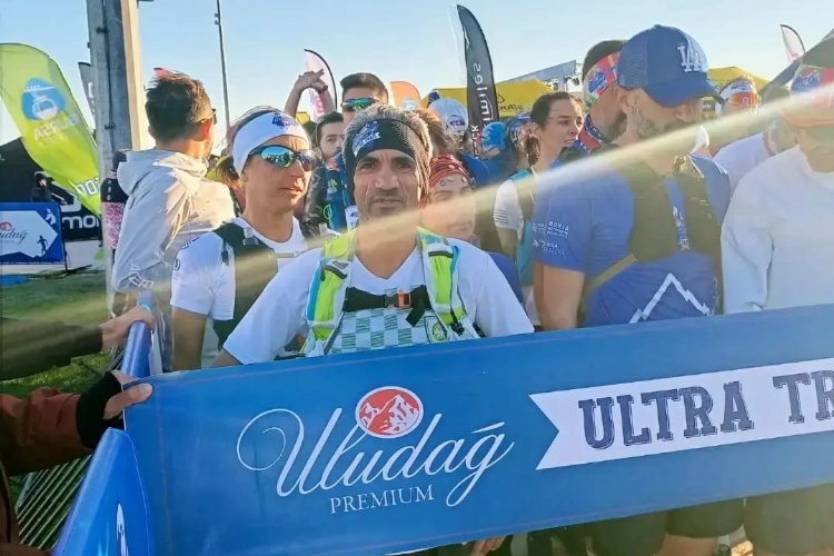 Manisalı atlet Bursa’da 30 kilometrelik parkurda üçüncü oldu