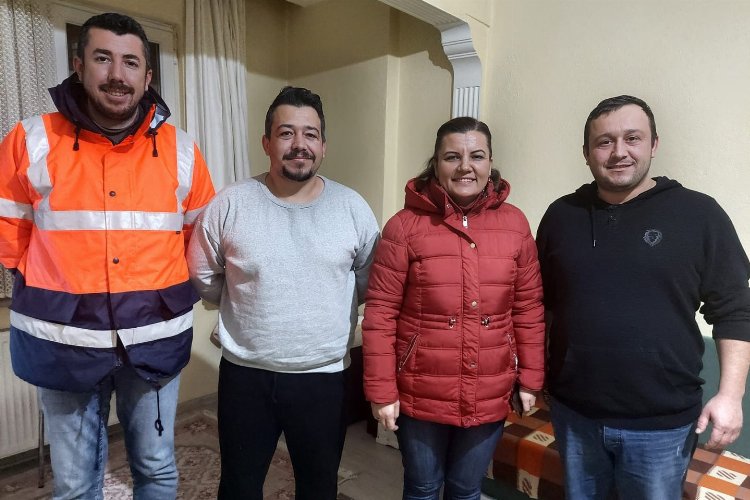 Kocaeli İzmit’te Başkan Hürriyet kar ekibinin davetini kırmadı