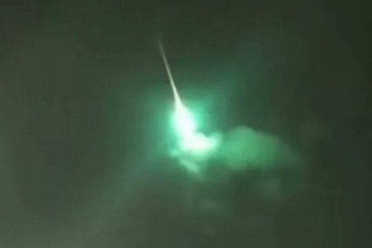 TUA’dan “yeşil ışık saçan meteor” açıklaması