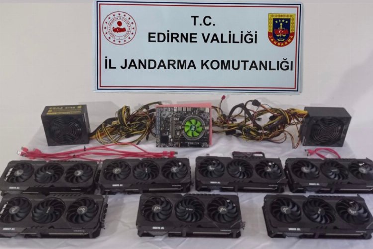 Edirne’de kripto paranın da sahtesi üretildi!