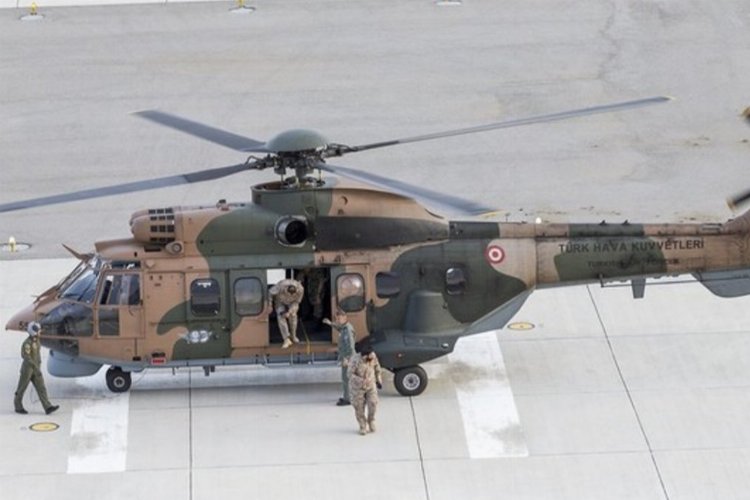 MSB: Kazdağı’nda mahsur kalanlar için helikopter gönderildi