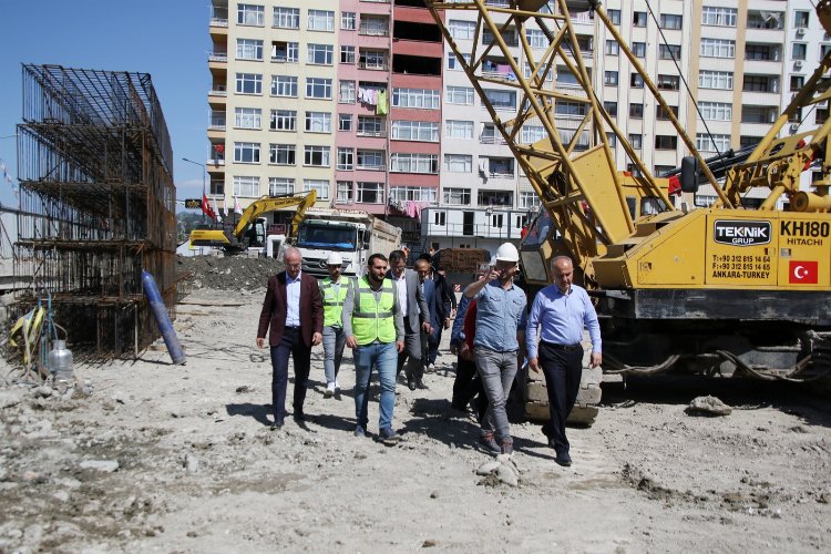Rize’de kentsel dönüşüm saha çalışmaları incelendi