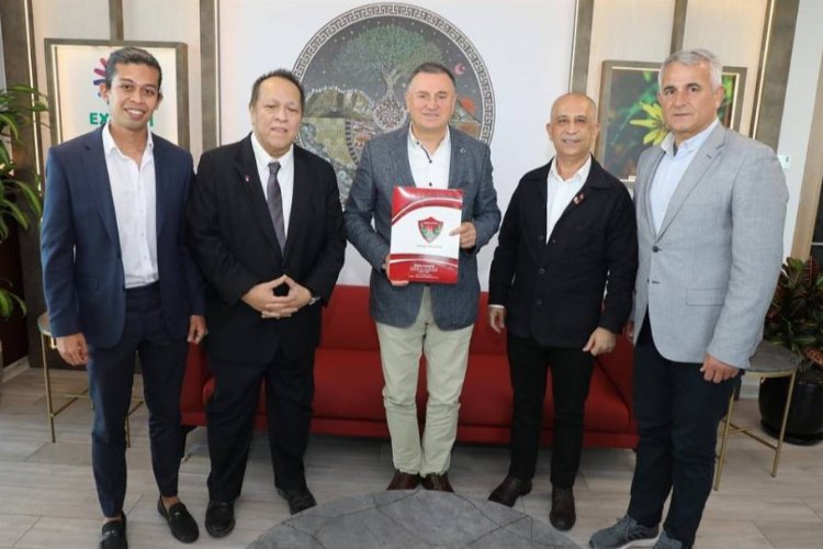 Atakaş Hatayspor’a Filipinler’den kardeş takım