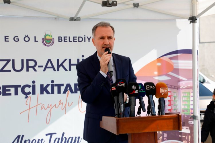 Bursa İnegöl’ün Nöbetçi Kitaphanesi açıldı