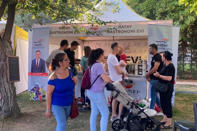 Hatay’ın lezzetleri Gaziantep’te ilgi gördü
