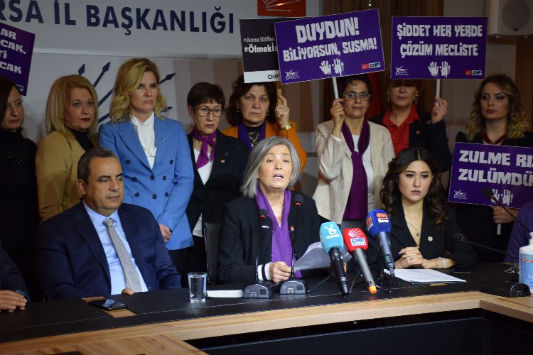 Bursa’da CHP ve Gelecek’ten ortak 8 Mart mesajı