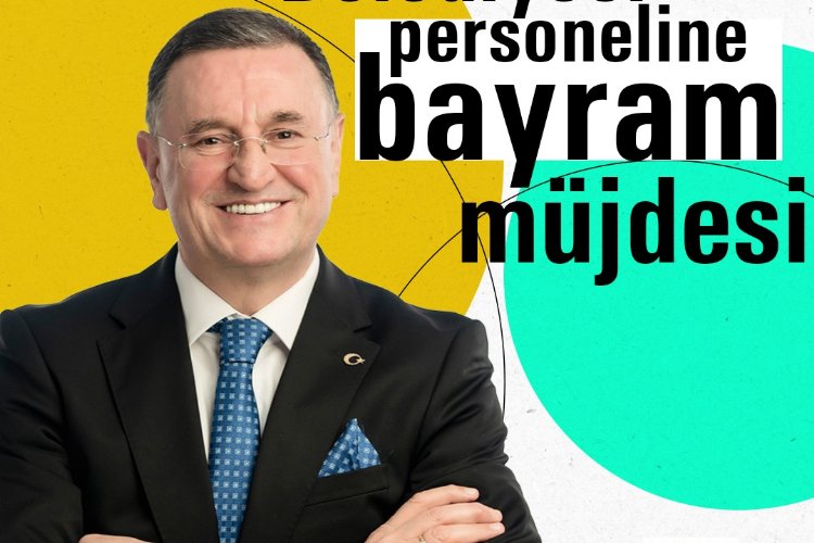 Hatay Büyükşehir’den personeline bayram müjdesi