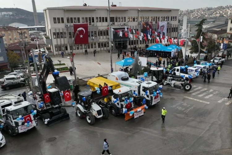 Kocaeli Dilovası’na 16 yeni hizmet aracı
