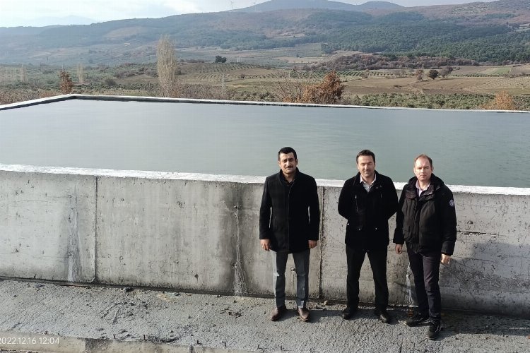 Manisa Kırkağaç’a 100 metreküplük ‘tarımsal’ havuz