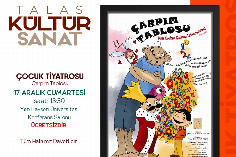 Kayseri Talas’ta kültür sanat şöleni