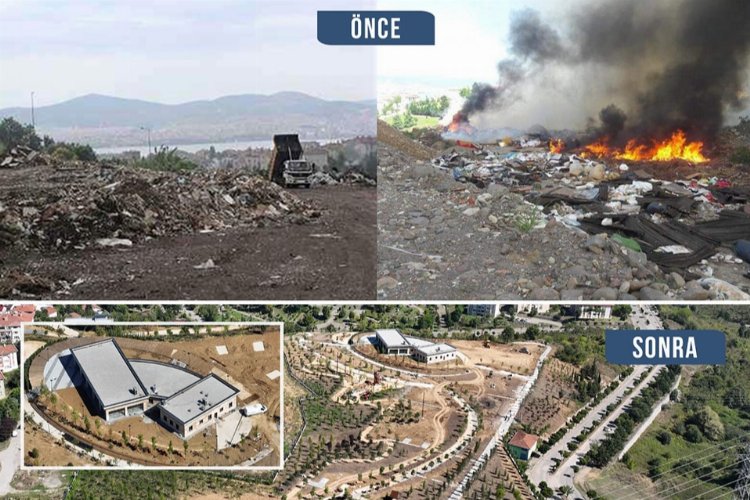 Kocaeli Gölcük’ten enkaz sahasından sosyal yaşam merkezine