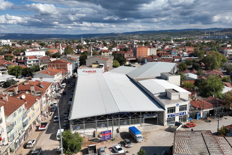 Bursa Yenişehir’de pazar alanında sona doğru