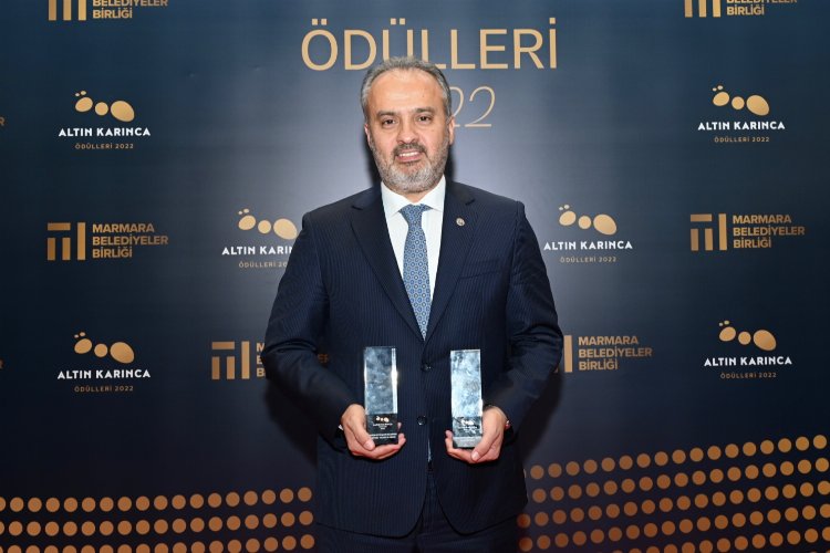 Bursa Büyükşehir’e ‘Altın Karınca’dan çifte ödül