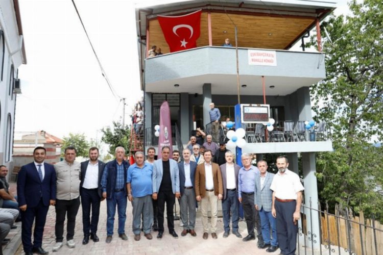 Bursa İnegöl’de Eski Bahçekaya konağına kavuştu