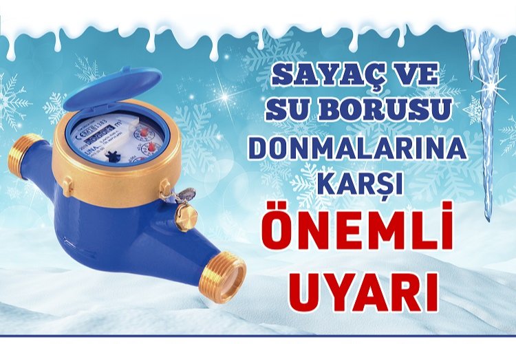 KASKİ’den sayaç uyarısı