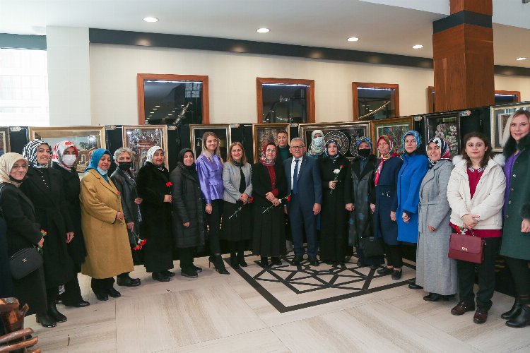 Kayseri’de kadınlara özel sergi