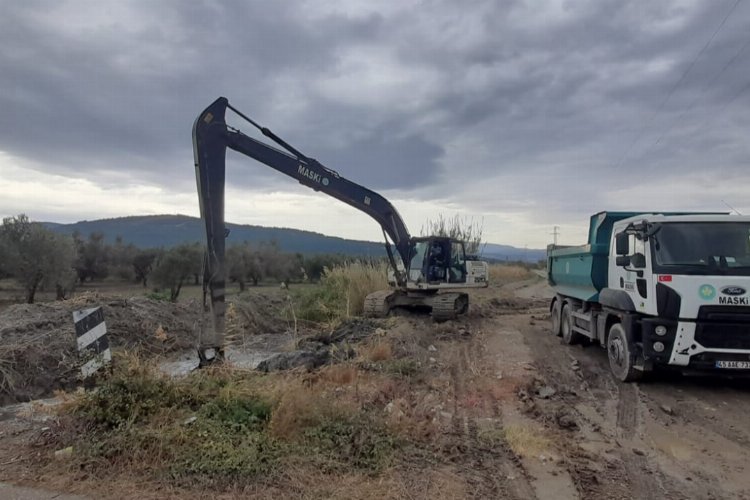 Manisa’da dere ıslah ve temizlik çalışmalarına tam not