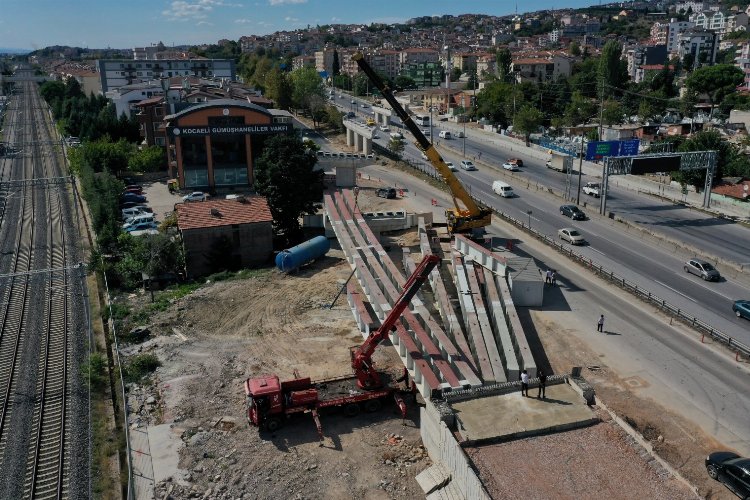 Kocaeli’de Tramvay Hattı’nda yan yollar asfaltlandı