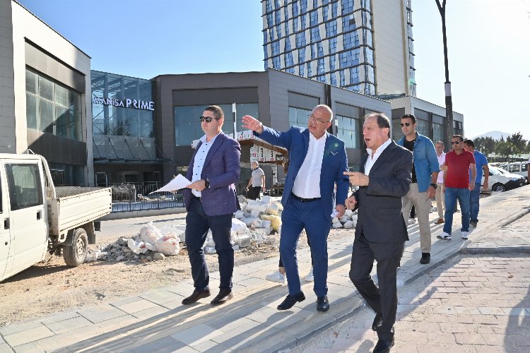 Manisa’nın simgesi olacak projenin AVM ayağına yakın mercek