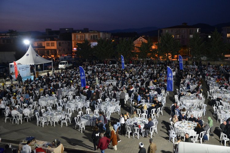 Bursa’da iftar sofrası İznik’te kuruldu