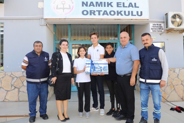 İzmir Güzelbahçe’de ‘atıl pil’ler ödül getirdi
