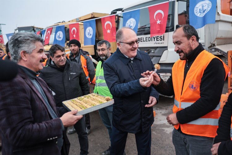 Sivas’ta 300 personel, 74 araçla kışa hazır