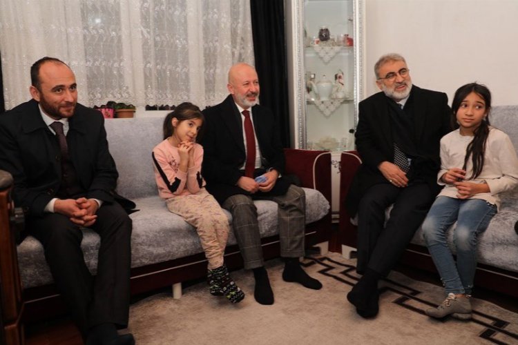 Kayseri Kocasinan’da Başkan Çolakbayrakdar’dan çat kapı ziyaret