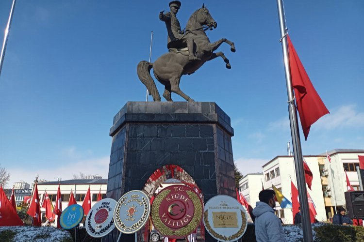 Atatürk’ün Niğde’ye gelişinin 88. yıldönümü kutlandı