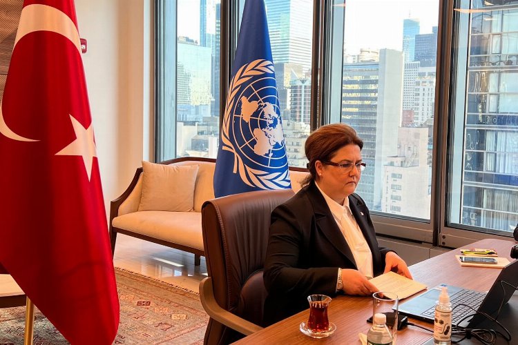 Bakan Yanık’ta New York’ta ‘kadın’ vurgusu