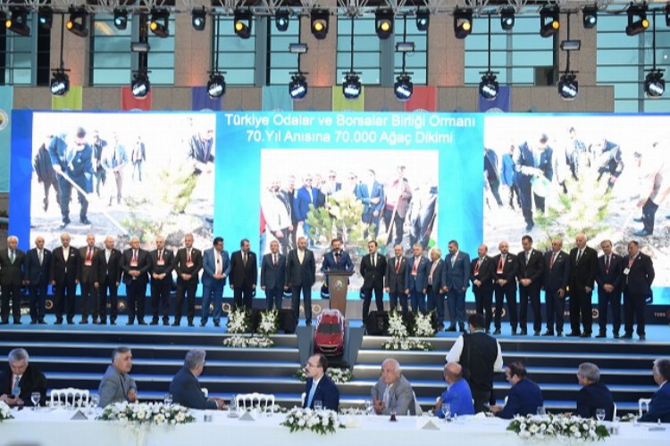 TOBB’dan 70 bin fidan